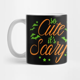 So Cute It's Scary Halloween TShirt Gifts Mug